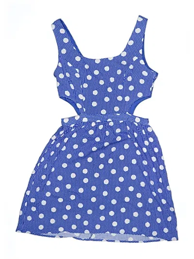 Pre-owned Assorted Brands Kids' Dress In Blue