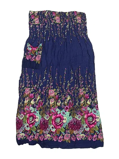 Pre-owned Assorted Brands Kids' Dress In Blue