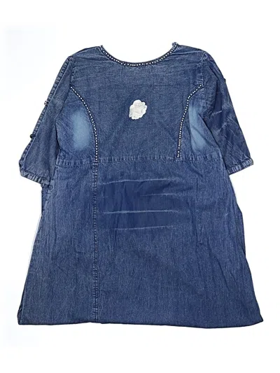 Pre-owned Assorted Brands Kids' Dress In Blue