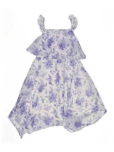Pre-owned Assorted Brands Kids' Dress In Blue