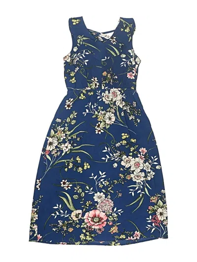Pre-owned Assorted Brands Kids' Dress In Blue