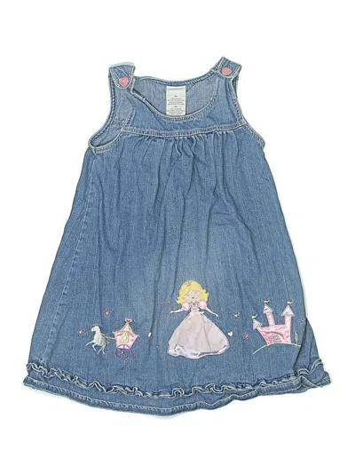 Pre-owned Assorted Brands Kids' Dress In Blue