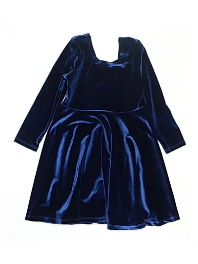 Pre-owned Assorted Brands Kids' Dress In Blue