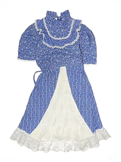 Pre-owned Assorted Brands Kids' Dress In Blue