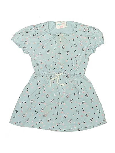 Pre-owned Assorted Brands Kids' Dress In Blue