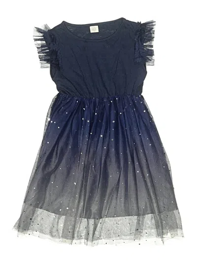 Pre-owned Assorted Brands Kids' Dress In Blue
