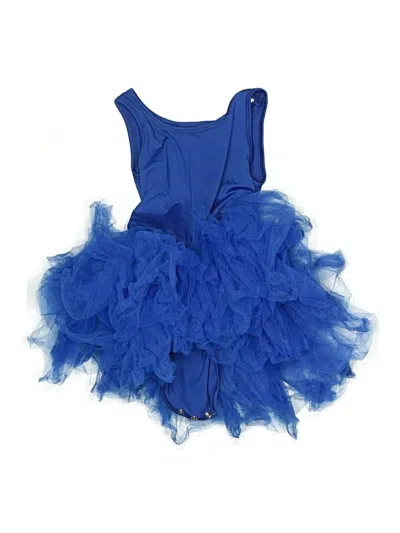 Pre-owned Assorted Brands Kids' Dress In Blue