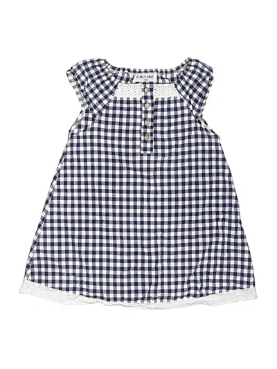 Pre-owned Assorted Brands Kids' Dress In Blue