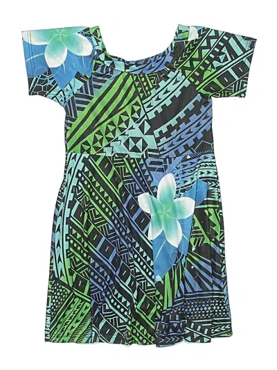 Pre-owned Assorted Brands Kids' Dress In Blue