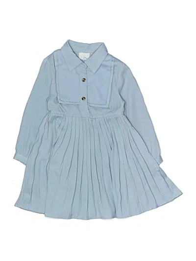 Pre-owned Assorted Brands Kids' Dress In Blue
