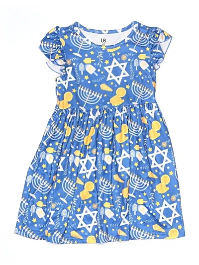 Pre-owned Assorted Brands Kids' Dress In Blue