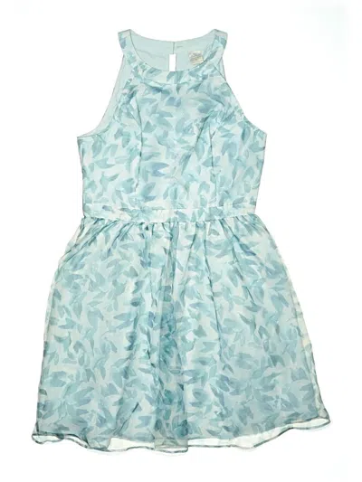 Pre-owned Assorted Brands Kids' Dress In Blue