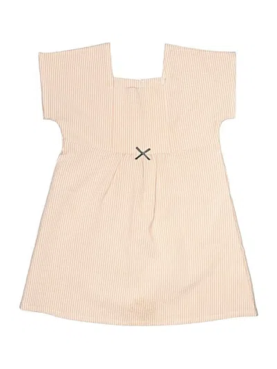 Pre-owned Assorted Brands Kids' Dress In Brown