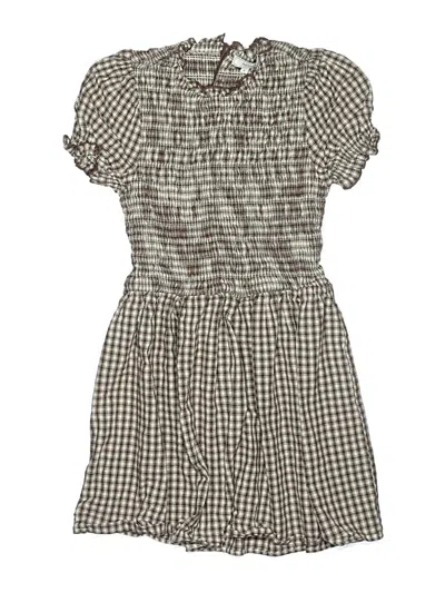 Pre-owned Assorted Brands Kids' Dress In Brown