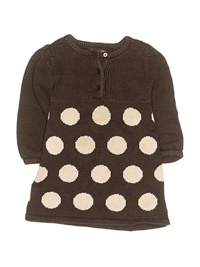 Pre-owned Assorted Brands Babies' Dress In Brown