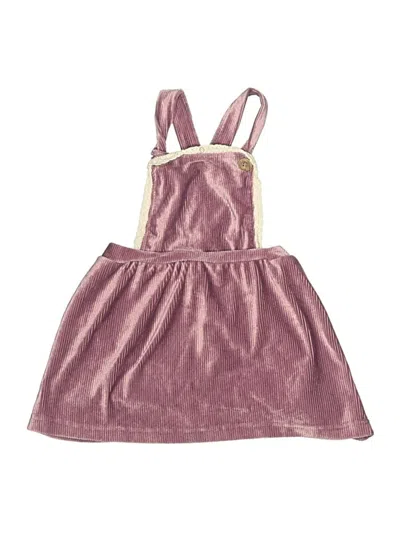 Pre-owned Assorted Brands Kids' Dress In Burgundy