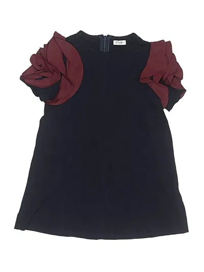Pre-owned Assorted Brands Kids' Dress In Burgundy