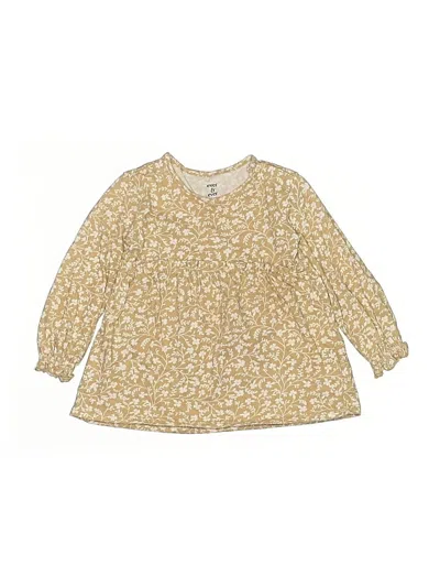 Pre-owned Assorted Brands Kids' Dress In Gold