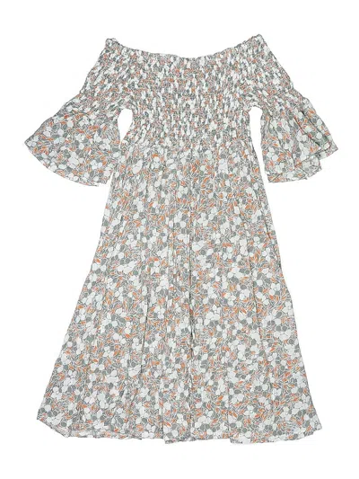 Pre-owned Assorted Brands Kids' Dress In Gray