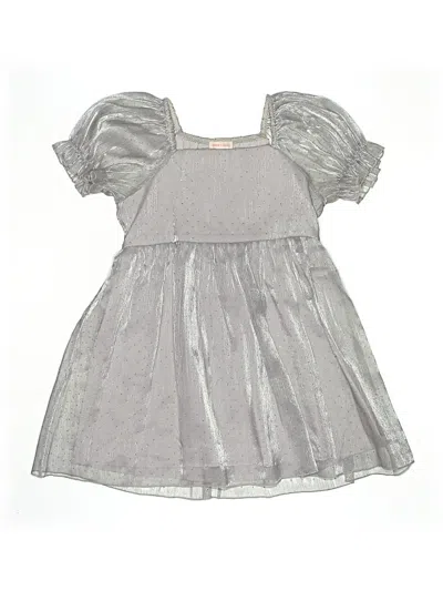 Pre-owned Assorted Brands Kids' Dress In Gray