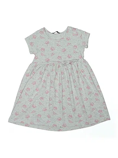 Pre-owned Assorted Brands Kids' Dress In Gray