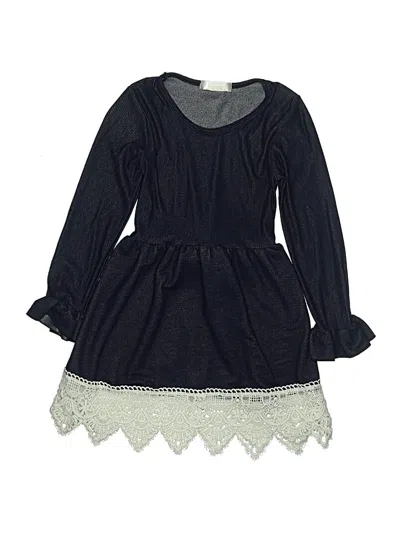 Pre-owned Assorted Brands Kids' Dress In Gray