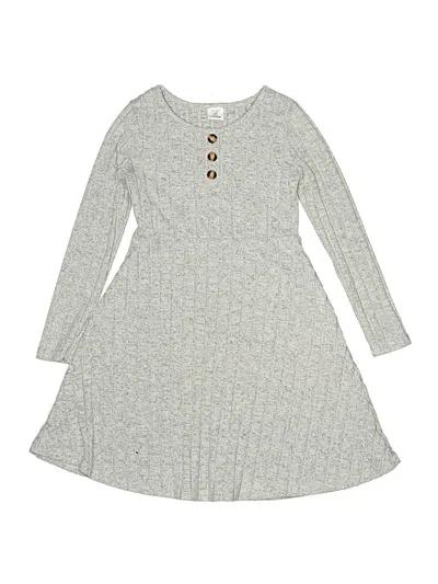 Pre-owned Assorted Brands Kids' Dress In Gray