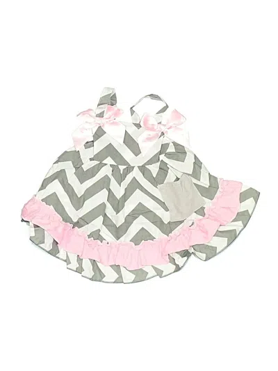 Pre-owned Assorted Brands Kids' Dress In Gray