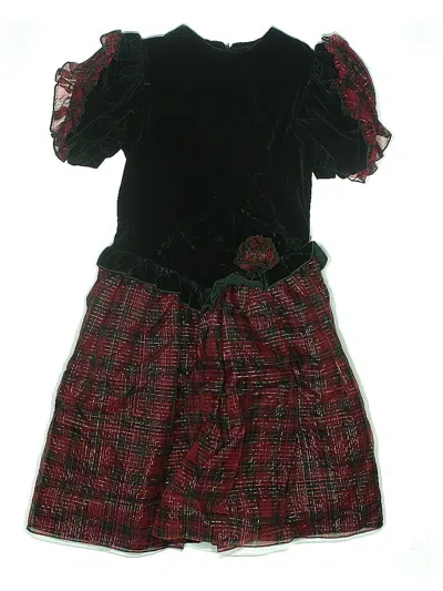 Pre-owned Assorted Brands Kids' Dress In Green