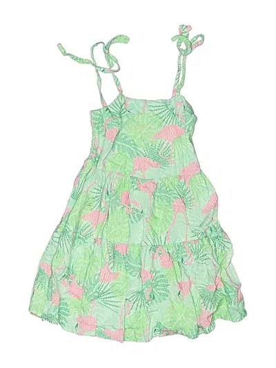 Pre-owned Assorted Brands Kids' Dress In Green