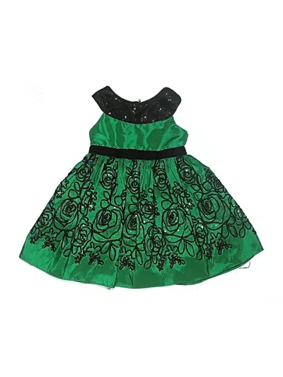 Pre-owned Assorted Brands Kids' Dress In Green