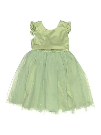 Pre-owned Assorted Brands Kids' Dress In Green