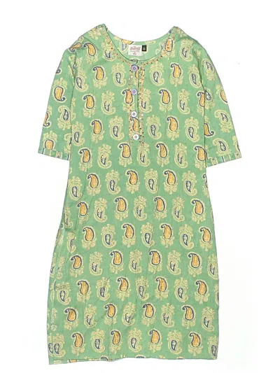 Pre-owned Assorted Brands Kids' Dress In Green