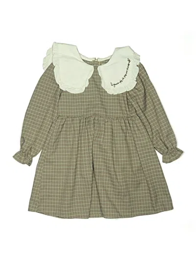 Pre-owned Assorted Brands Kids' Dress In Green