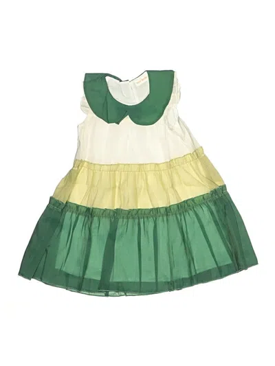 Pre-owned Assorted Brands Kids' Dress In Green