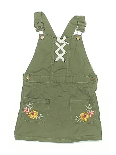 Pre-owned Assorted Brands Kids' Dress In Green