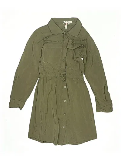 Pre-owned Assorted Brands Kids' Dress In Green