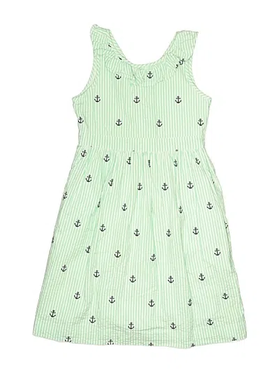 Pre-owned Assorted Brands Kids' Dress In Green