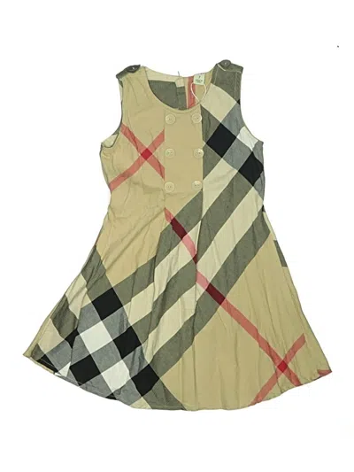Pre-owned Assorted Brands Kids' Dress In Green