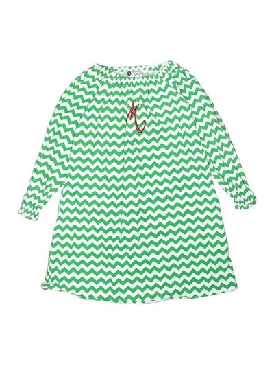 Pre-owned Assorted Brands Kids' Dress In Green