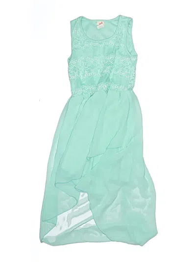 Pre-owned Assorted Brands Kids' Dress In Green