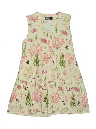 Pre-owned Assorted Brands Kids' Dress In Green
