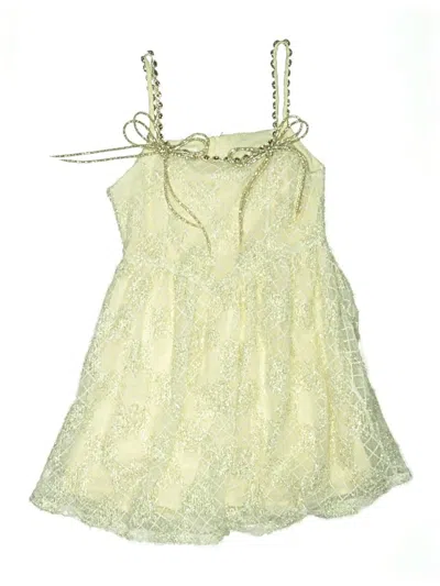 Pre-owned Assorted Brands Kids' Dress In Green