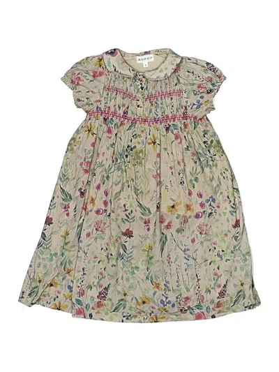 Pre-owned Assorted Brands Kids' Dress In Green