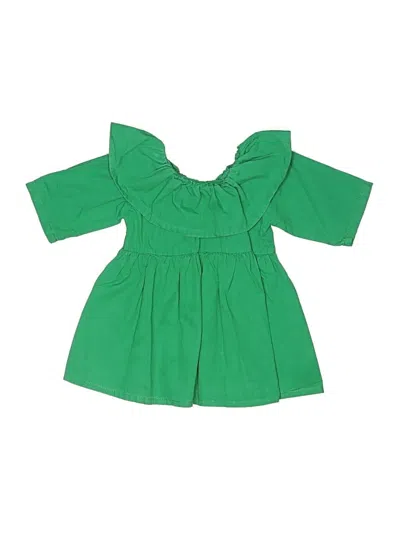 Pre-owned Assorted Brands Kids' Dress In Green