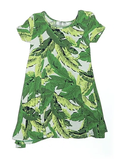 Pre-owned Assorted Brands Kids' Dress In Green