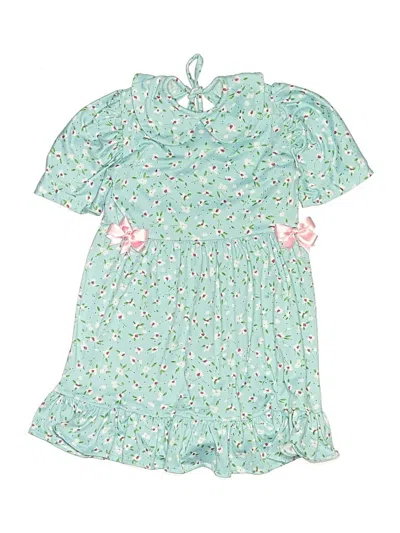 Pre-owned Assorted Brands Kids' Dress In Green