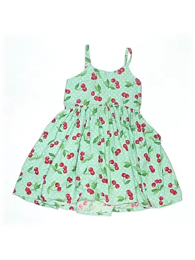 Pre-owned Assorted Brands Kids' Dress In Green