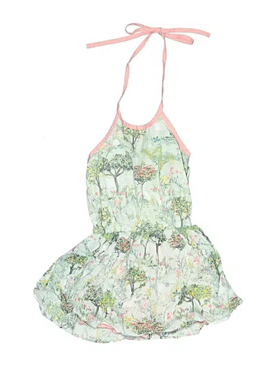 Pre-owned Assorted Brands Kids' Dress In Green