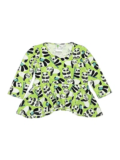 Pre-owned Assorted Brands Kids' Dress In Green